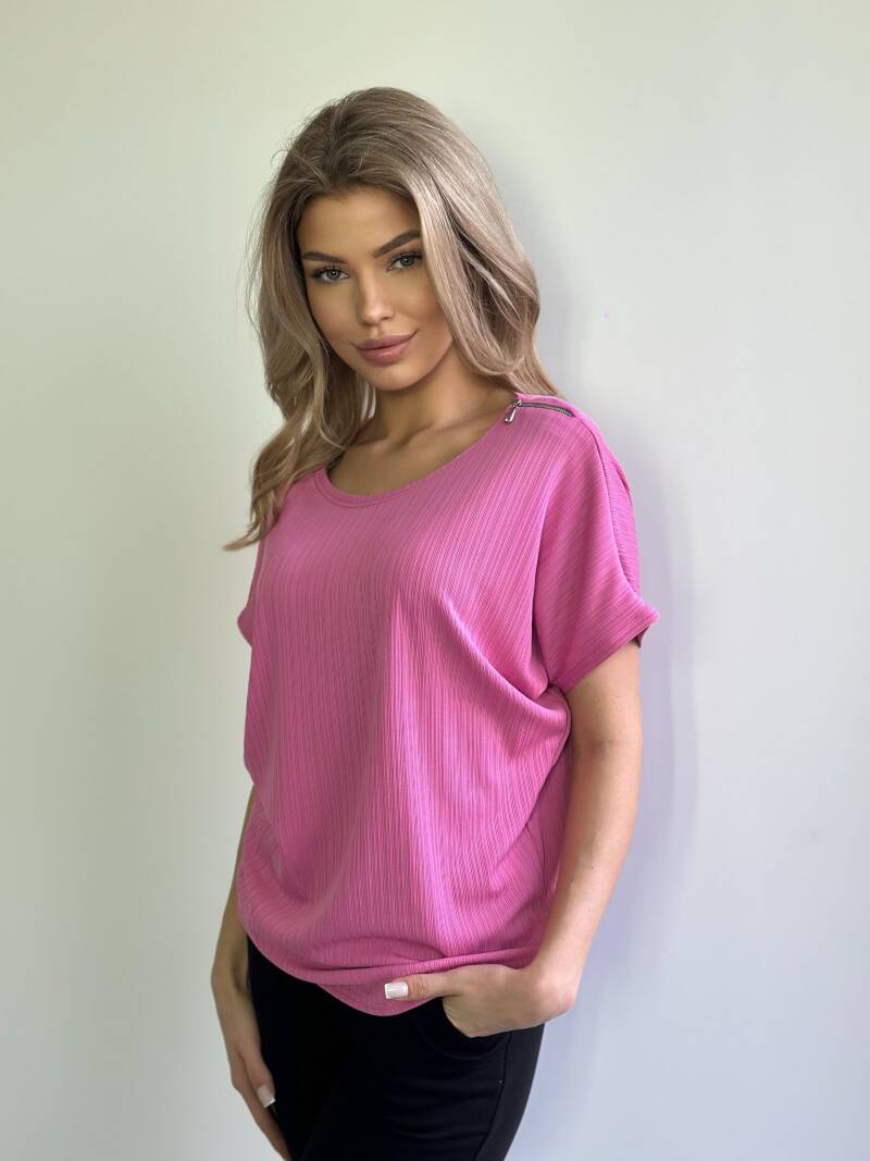 Bluzki damskie (Polska produkt) Roz 44-52 Paczka 5 szt /1 Kolor 1